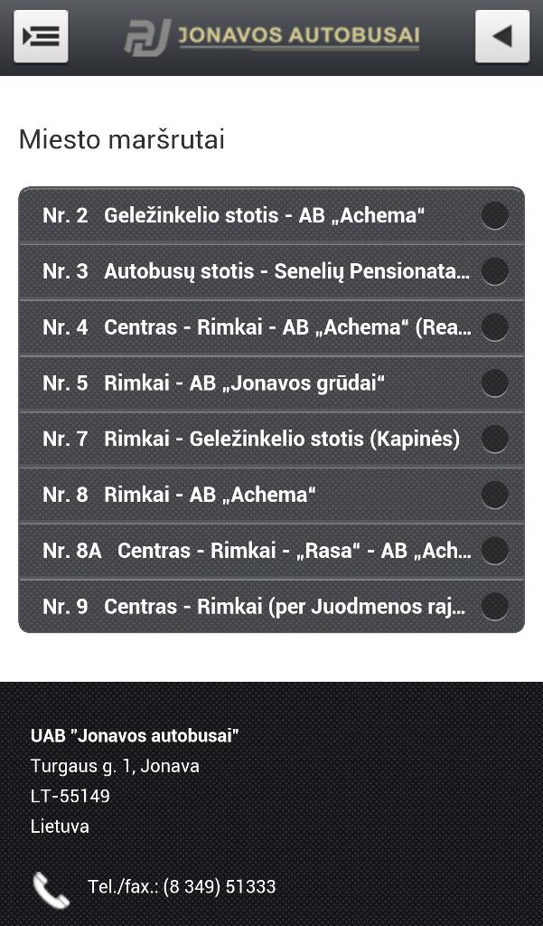 Jonavos Autobusai