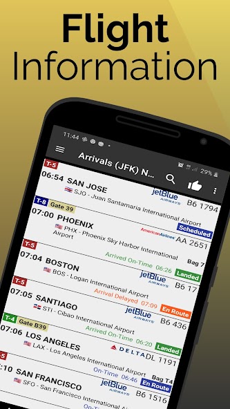 Brisbane Airport Flight Info