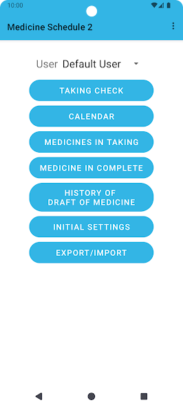 Medicine Schedule 2