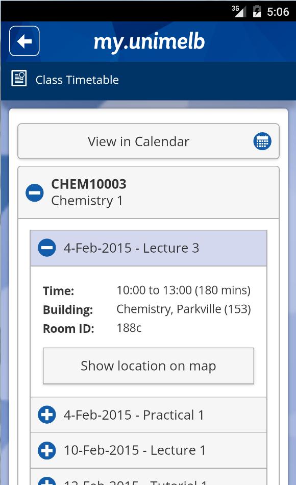 My Unimelb