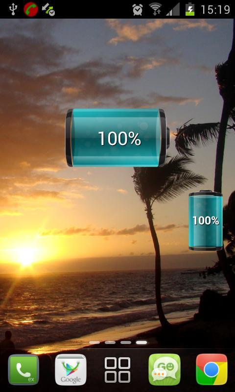 Battery Widget HD