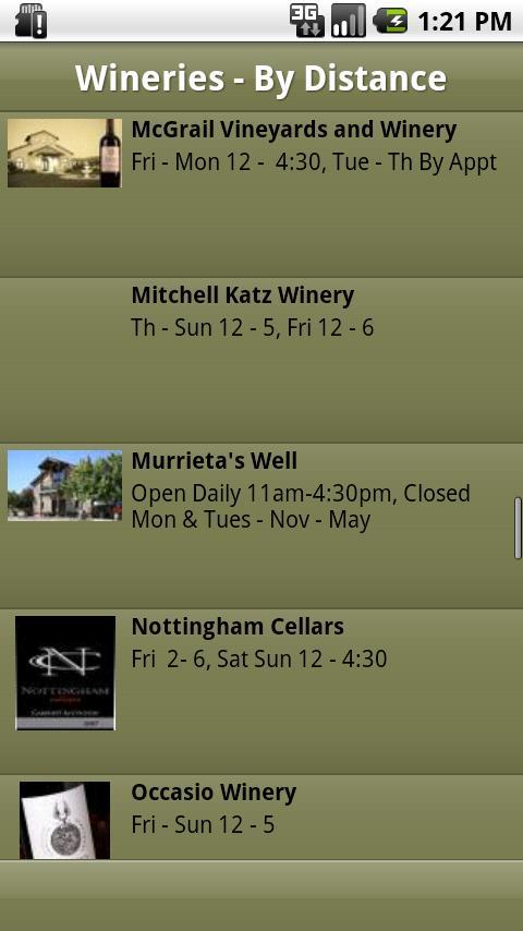 Livermore Valley Wineries