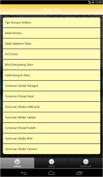 Tuntunan Shalat Malam