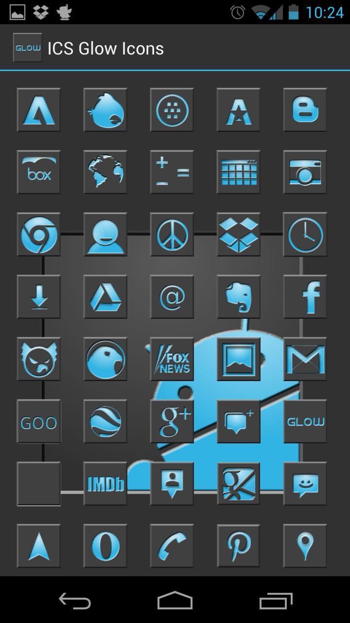 ICS Glow Icons -  Free