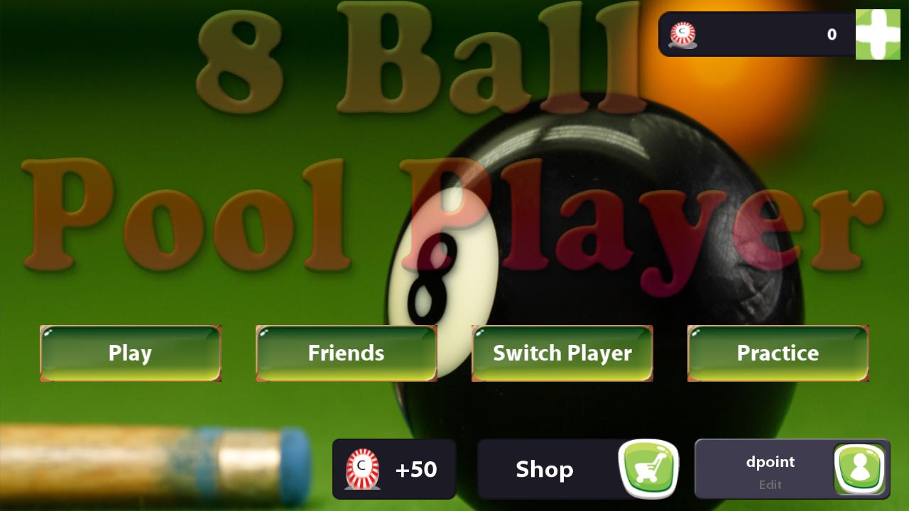 8 Ball Pool Player