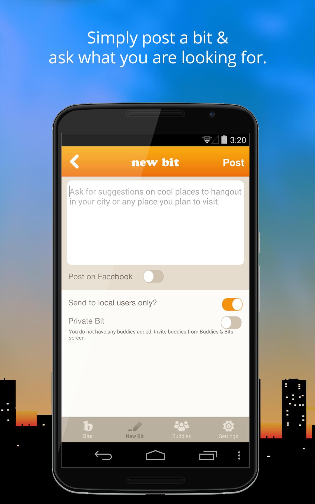BitsBuddy- Post, Chat, Connect