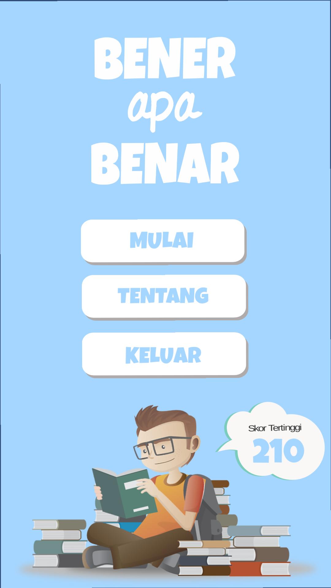 Bener apa Benar