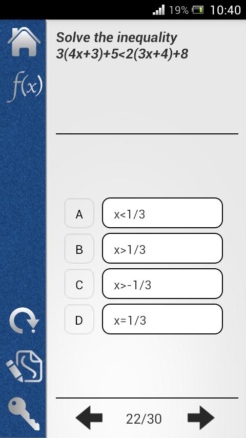 Pocket GRE Math