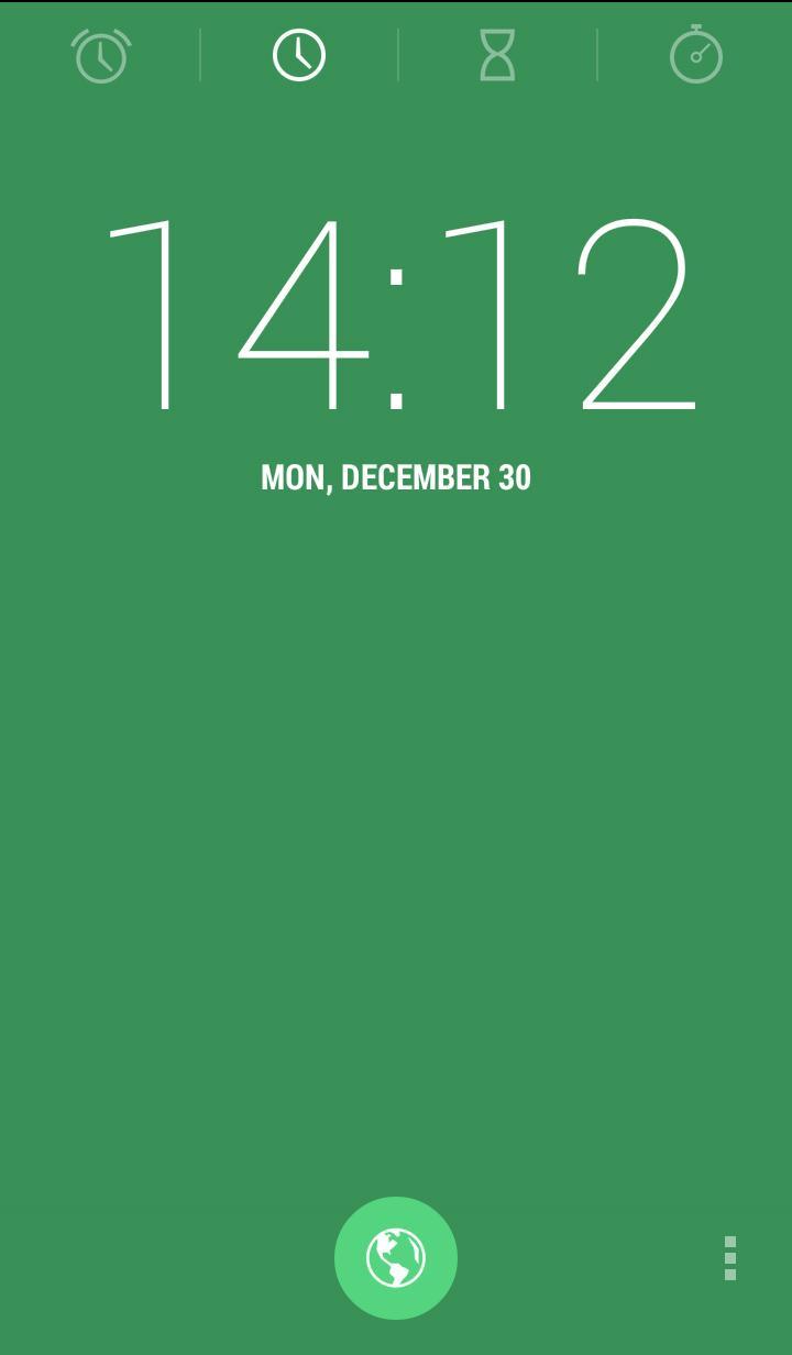 KitKat Health Clock GreenTheme