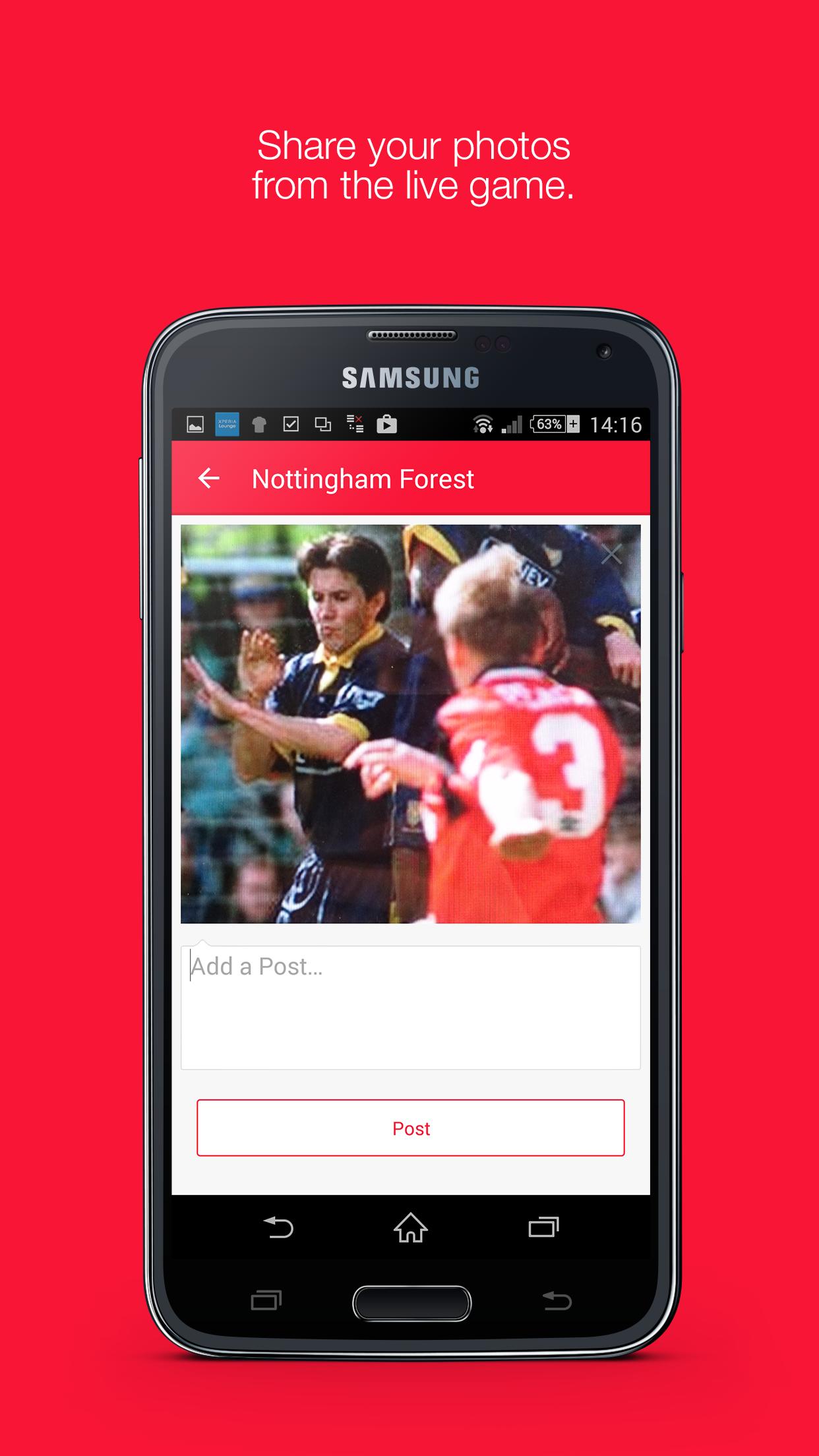 Fan App for Nottingham Forest