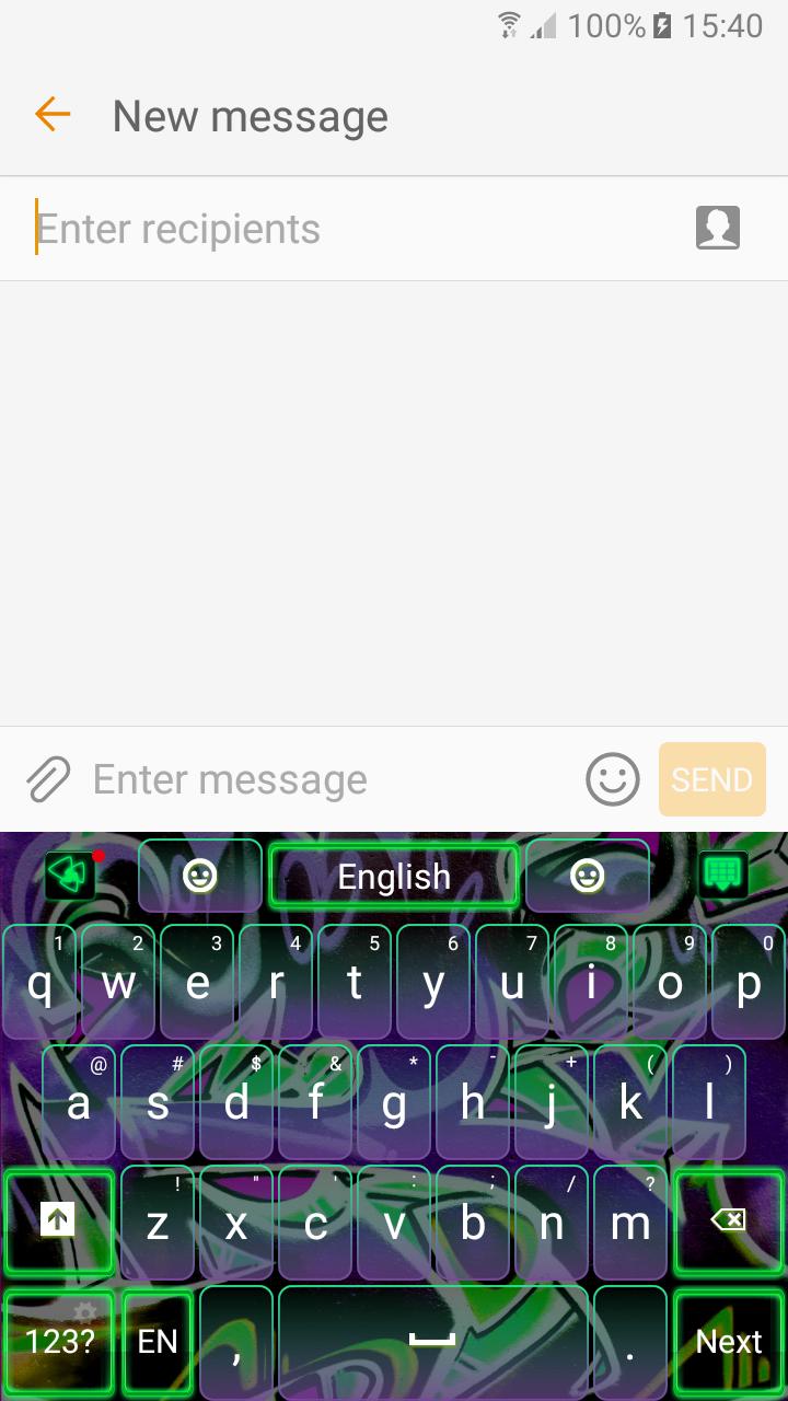 Graffiti Keyboard