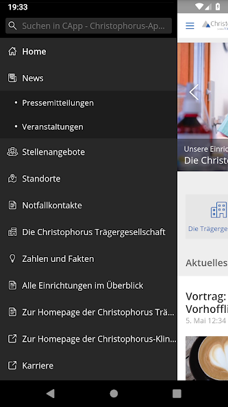 CApp - Christophorus-App