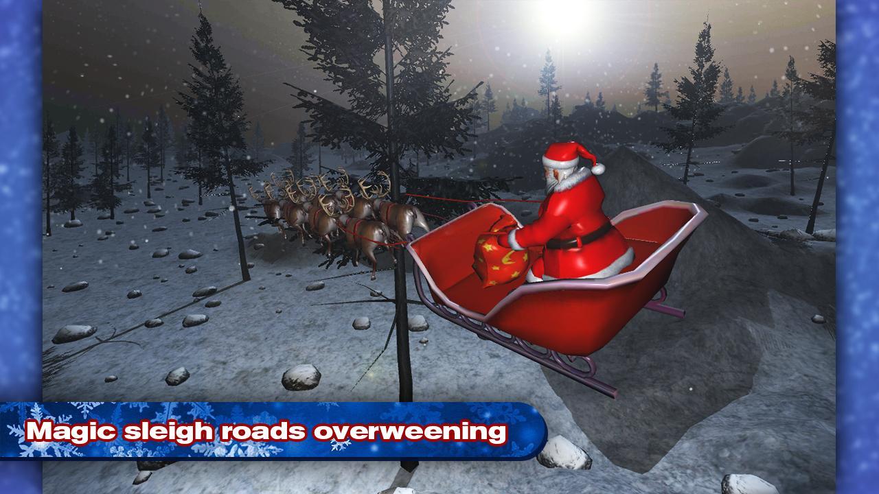 4x4 SUV Deer Santa Claus