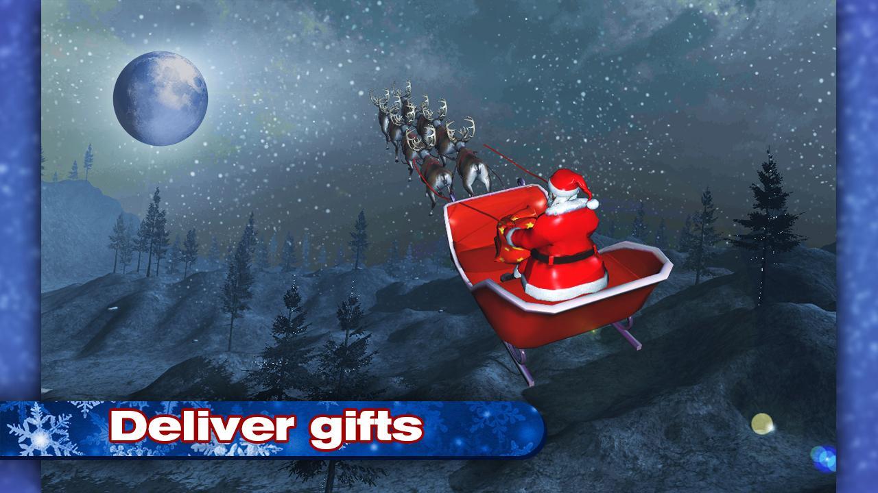 4x4 SUV Deer Santa Claus