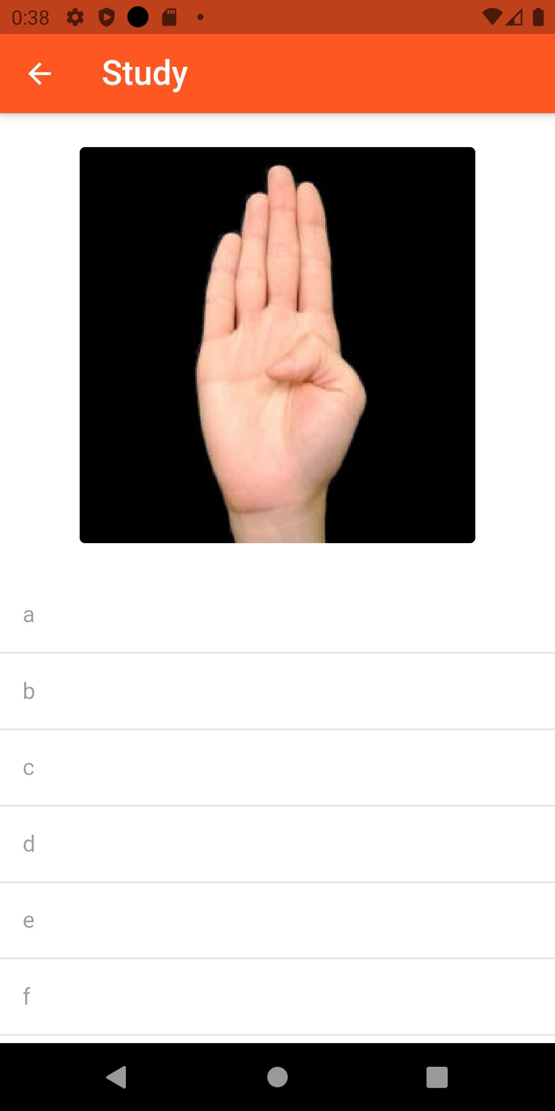 Fingerspelling Trainer