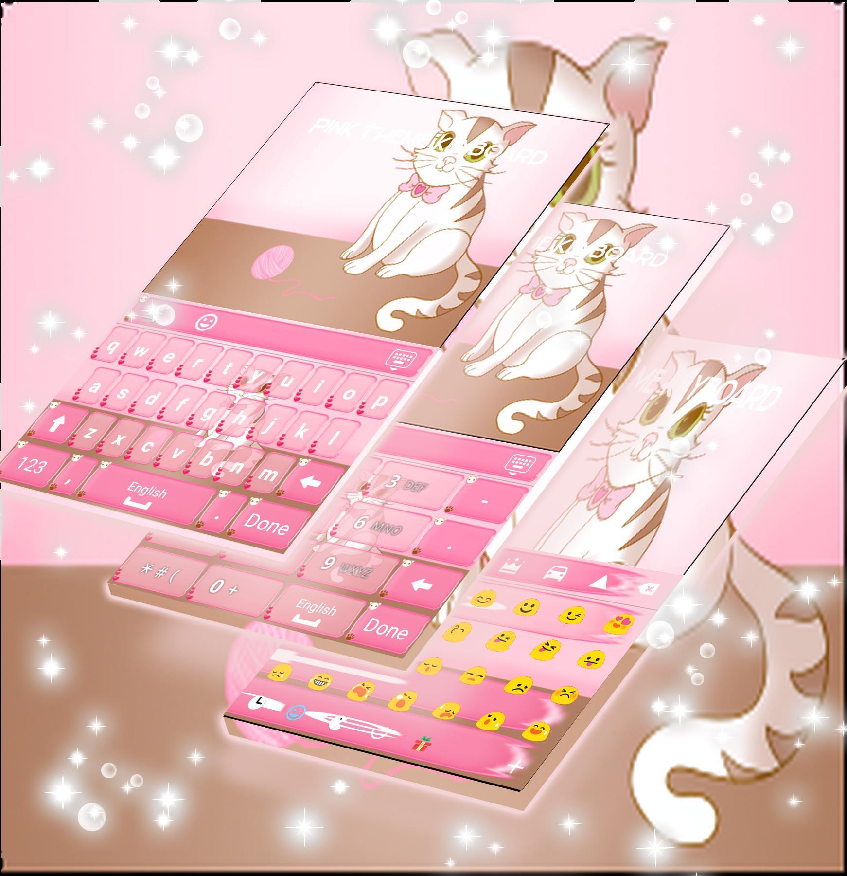 Pink Theme Keyboard