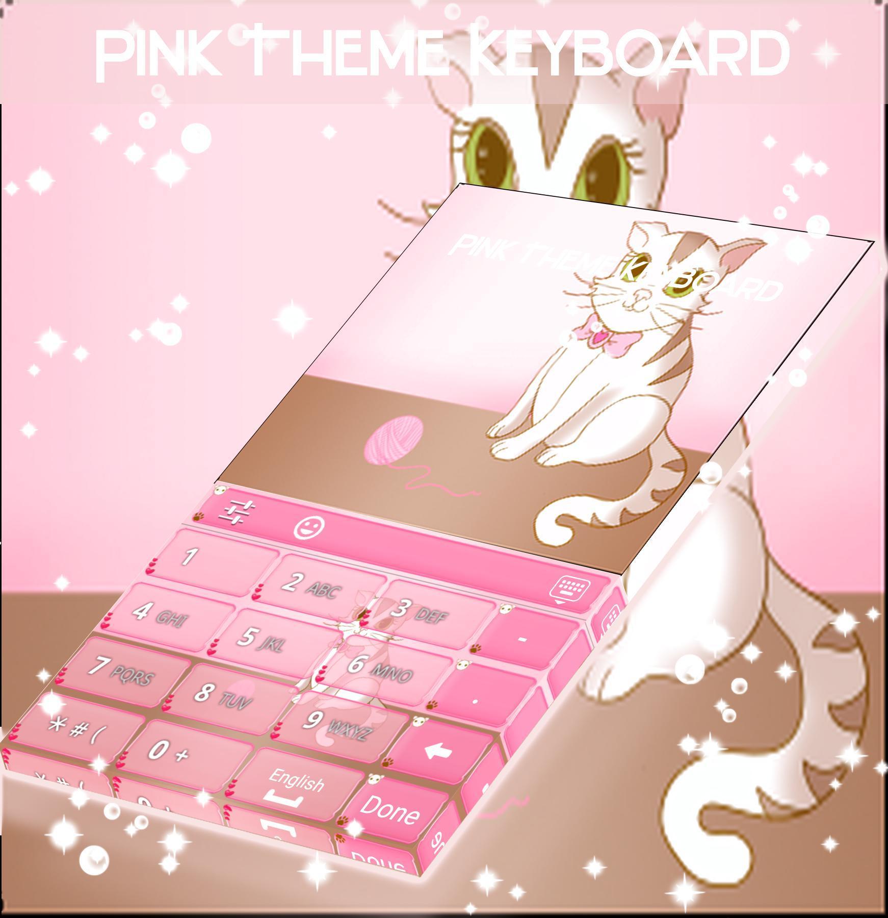 Pink Theme Keyboard