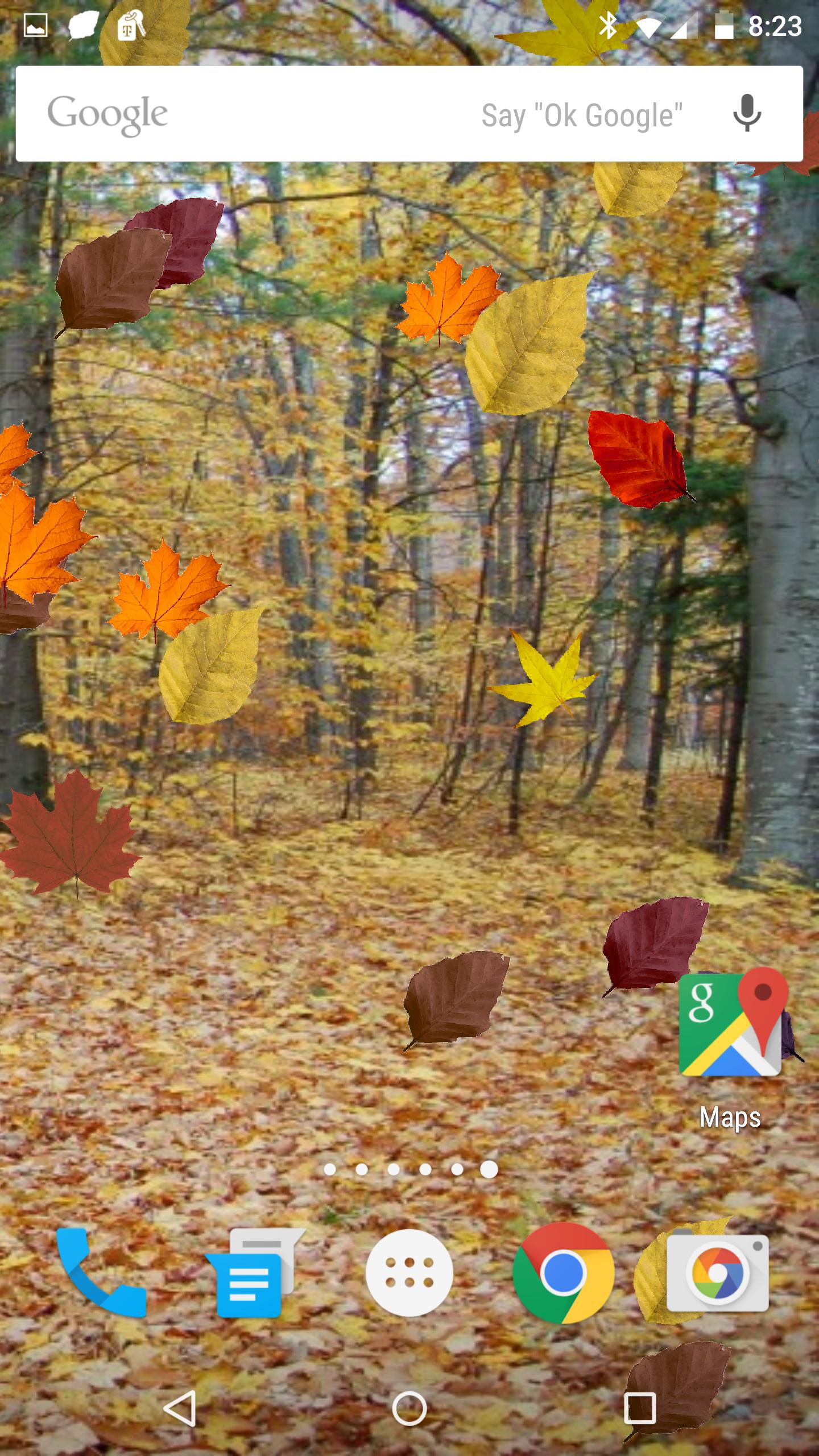 Colorful Autumn Live Wallpaper