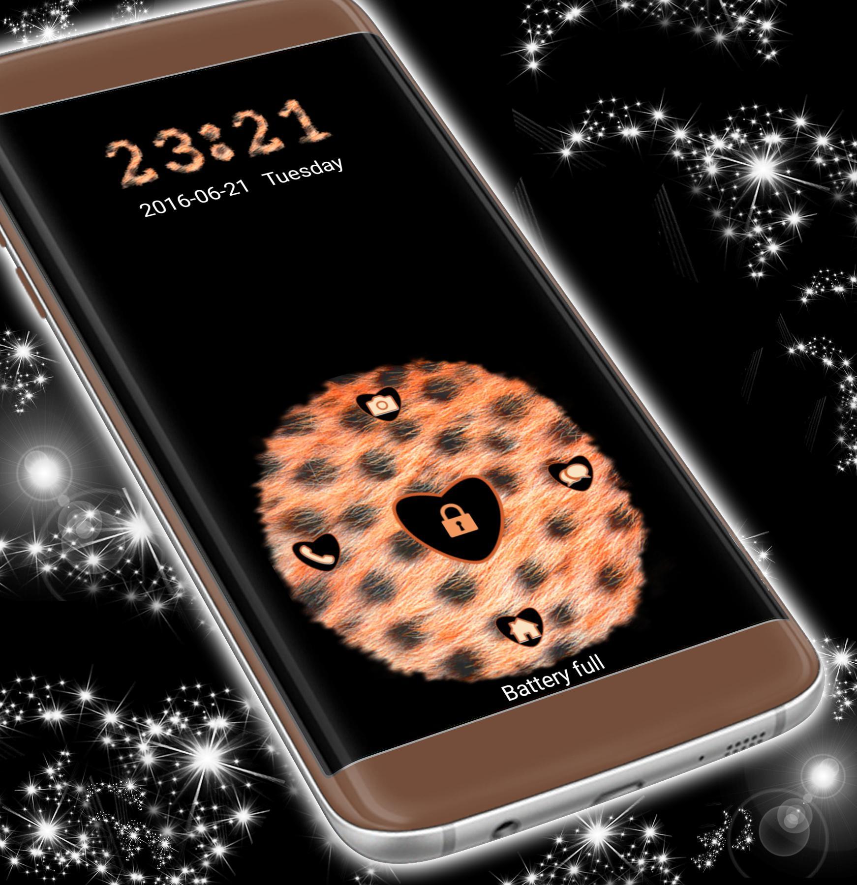 Locker Cheetah Print Theme