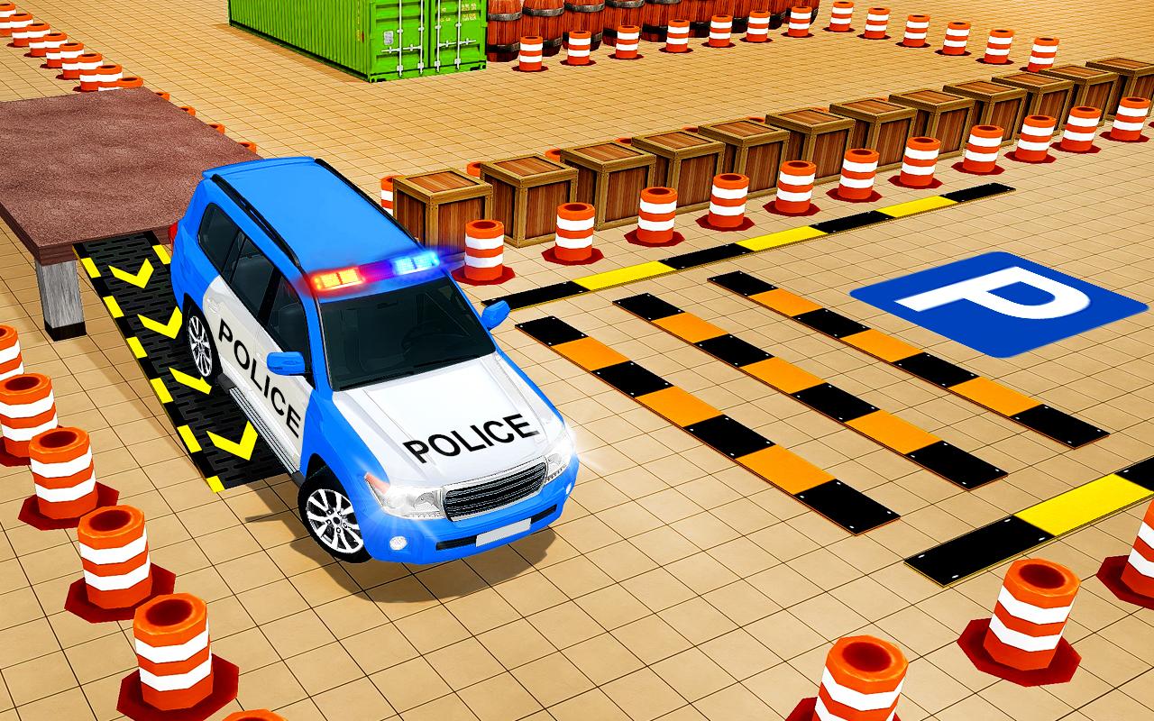 Police Car Driving 3D Game- Car Parking Simulator