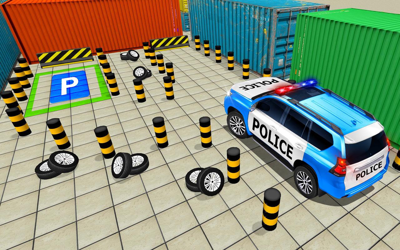Police Car Driving 3D Game- Car Parking Simulator