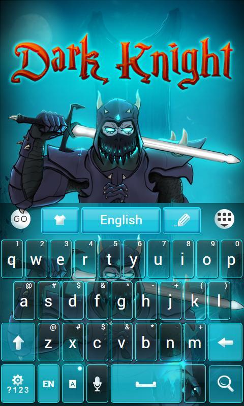 Dark Knight Keyboard Theme