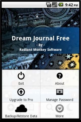 Dream Journal Demo