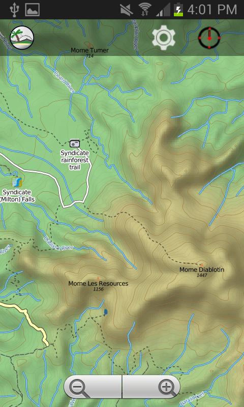 CARIBBEAN TRAVELLER'S MAP