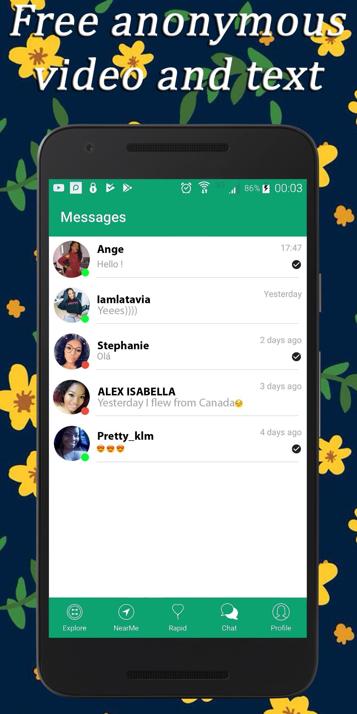 Random Chat App with Strangers