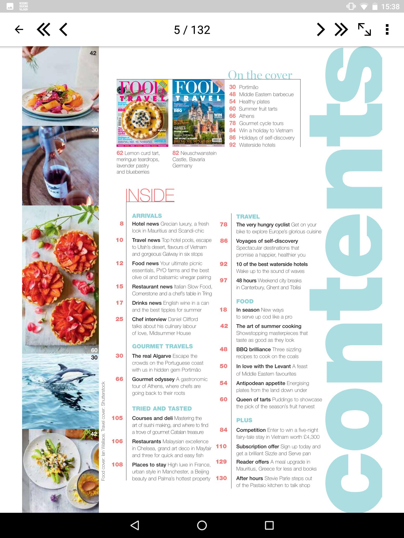 Food and Travel Magazine