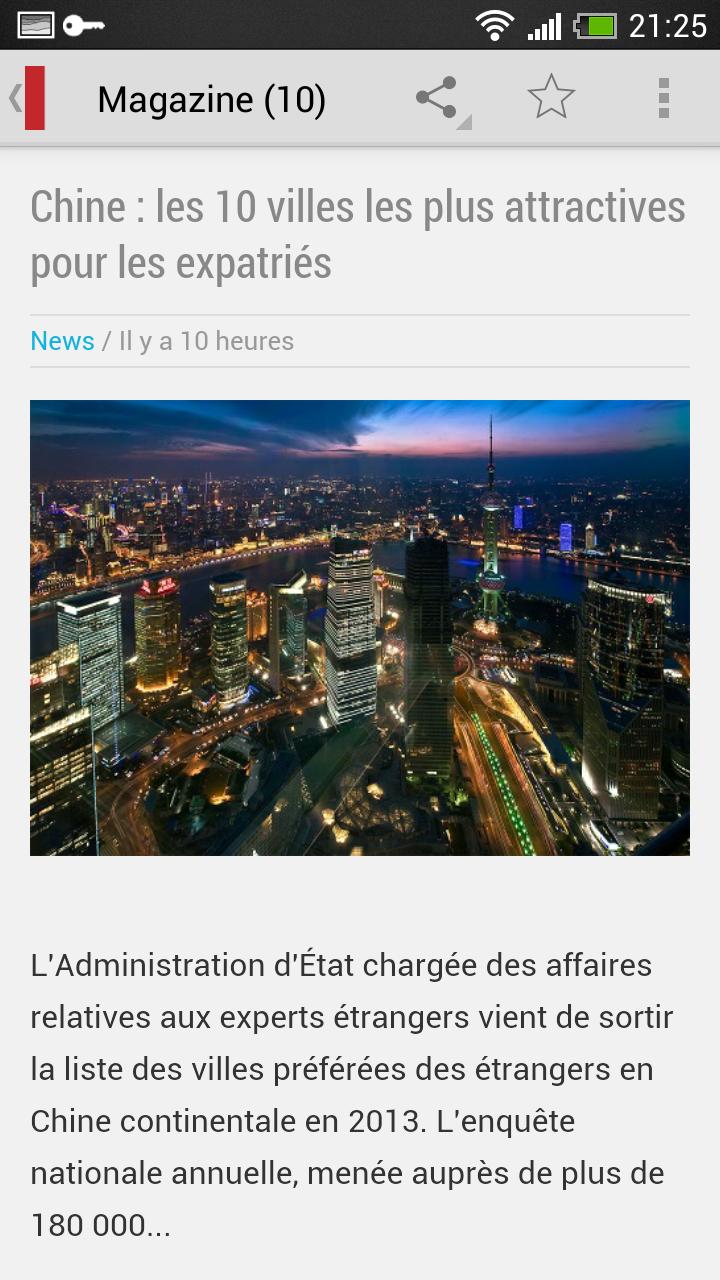 Chine Informations (Actu Asie)