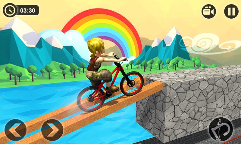 Fearless BMX Rider