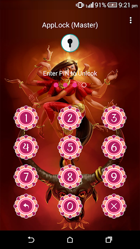 AppLock Master :Theme Durga Ji