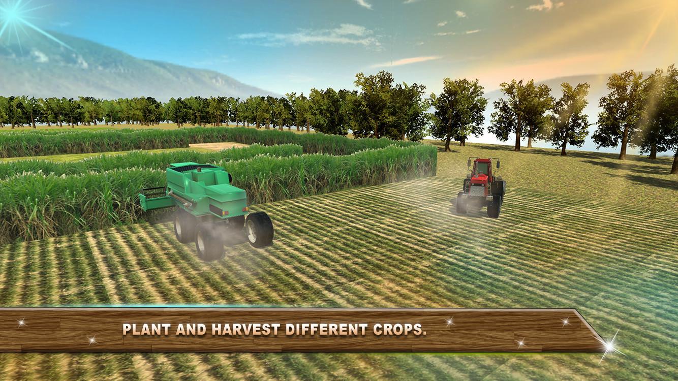 Tractor Driver Harvesting Simulator Game