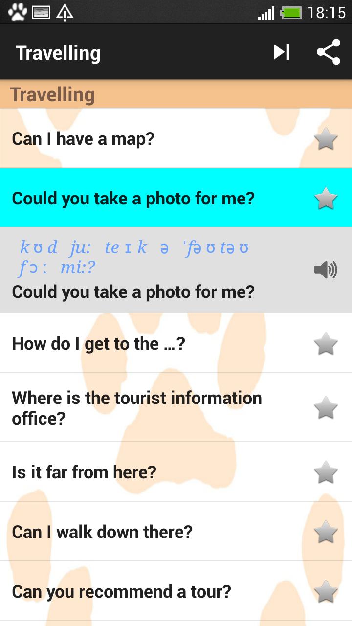 Learn English phrasebook