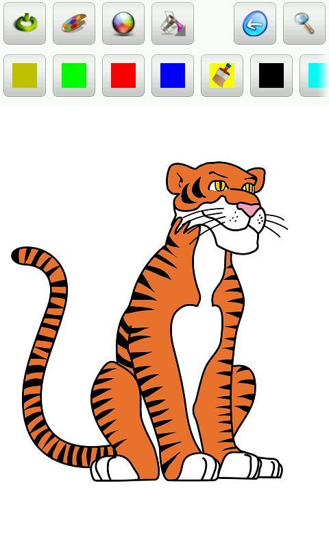 Zoo Animals Coloring