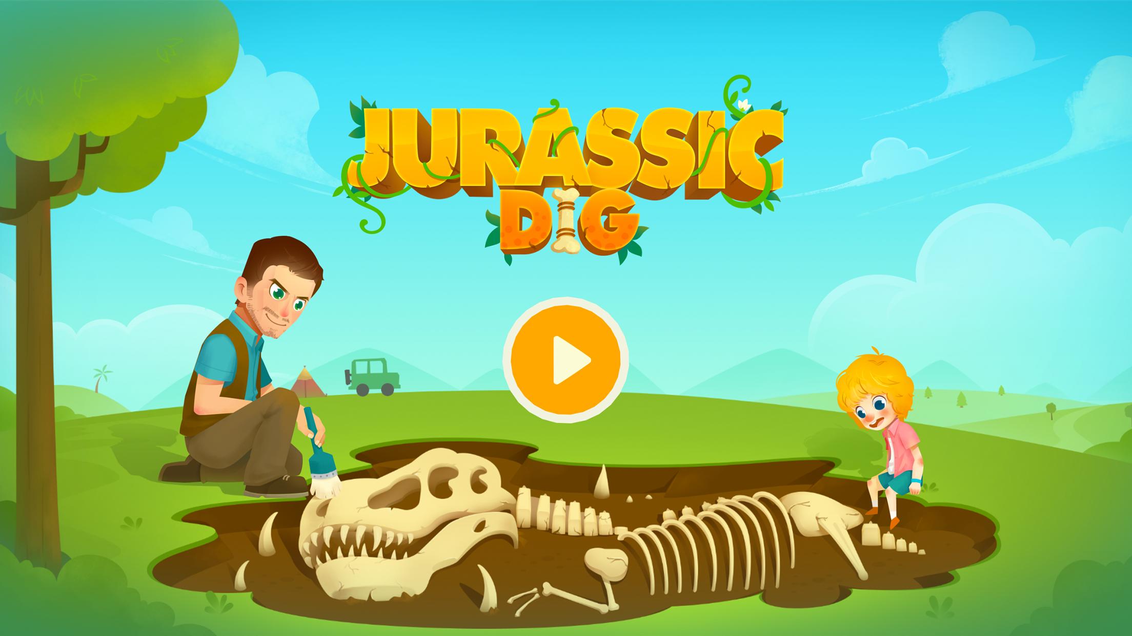 Jurassic Dig - Games for kids