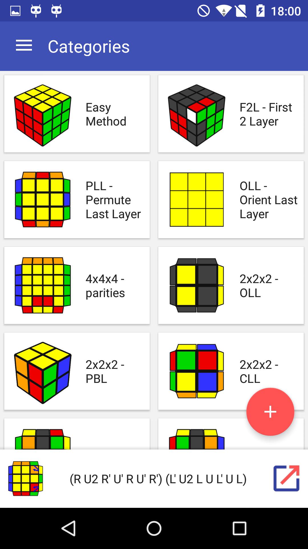Speed Cubing Algos
