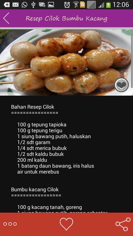 Resep Cemilan Nusantara