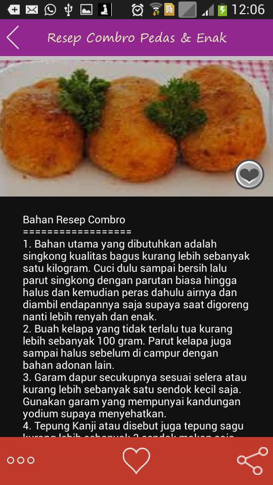 Resep Cemilan Nusantara