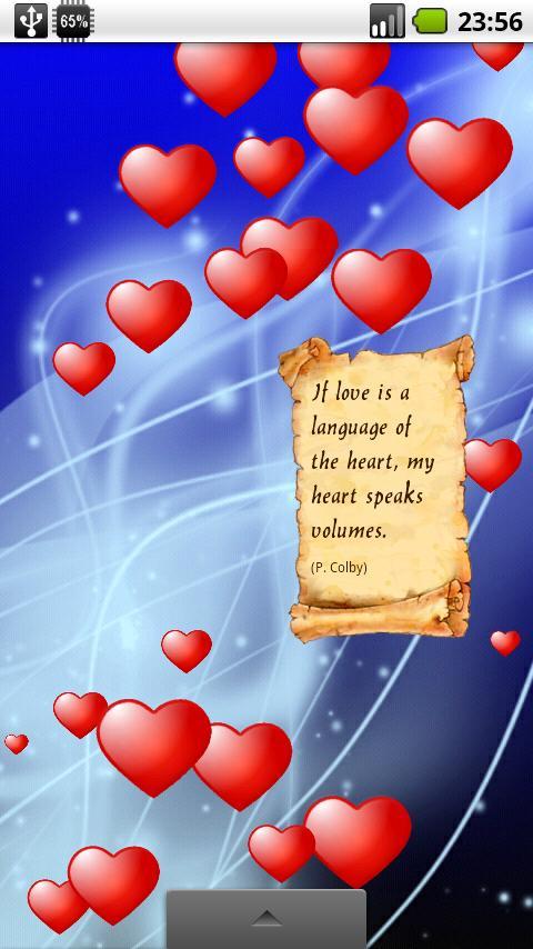 Be My Valentine LiveWallpaperL