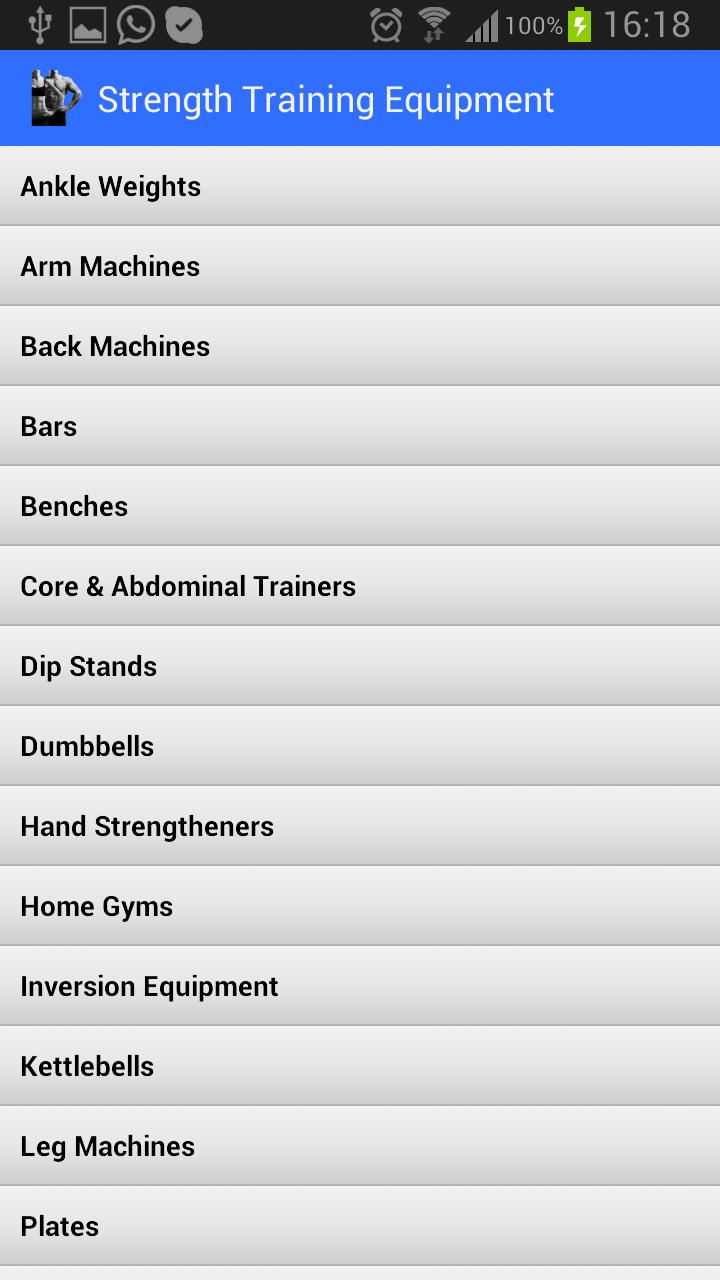 Strength Training Equipment