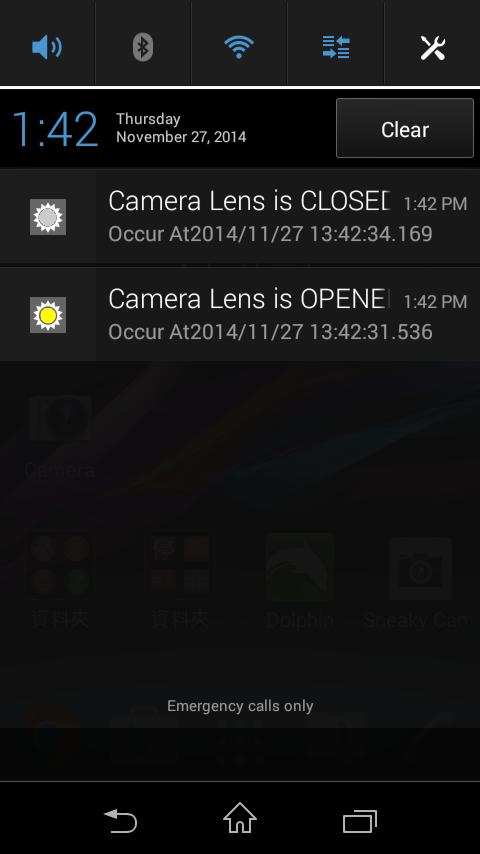 Sneaky Camera Detect