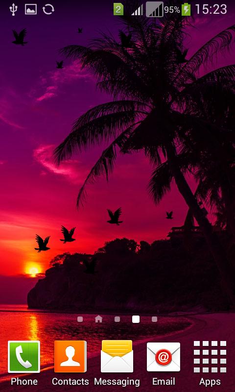 3D Birds LWP for Galaxy S6 -HD