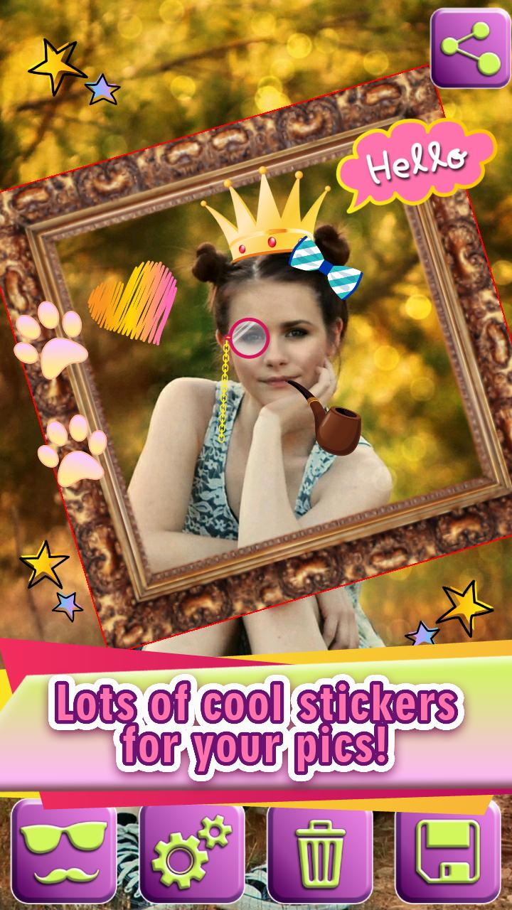 Hipster Stickers Photo Studio