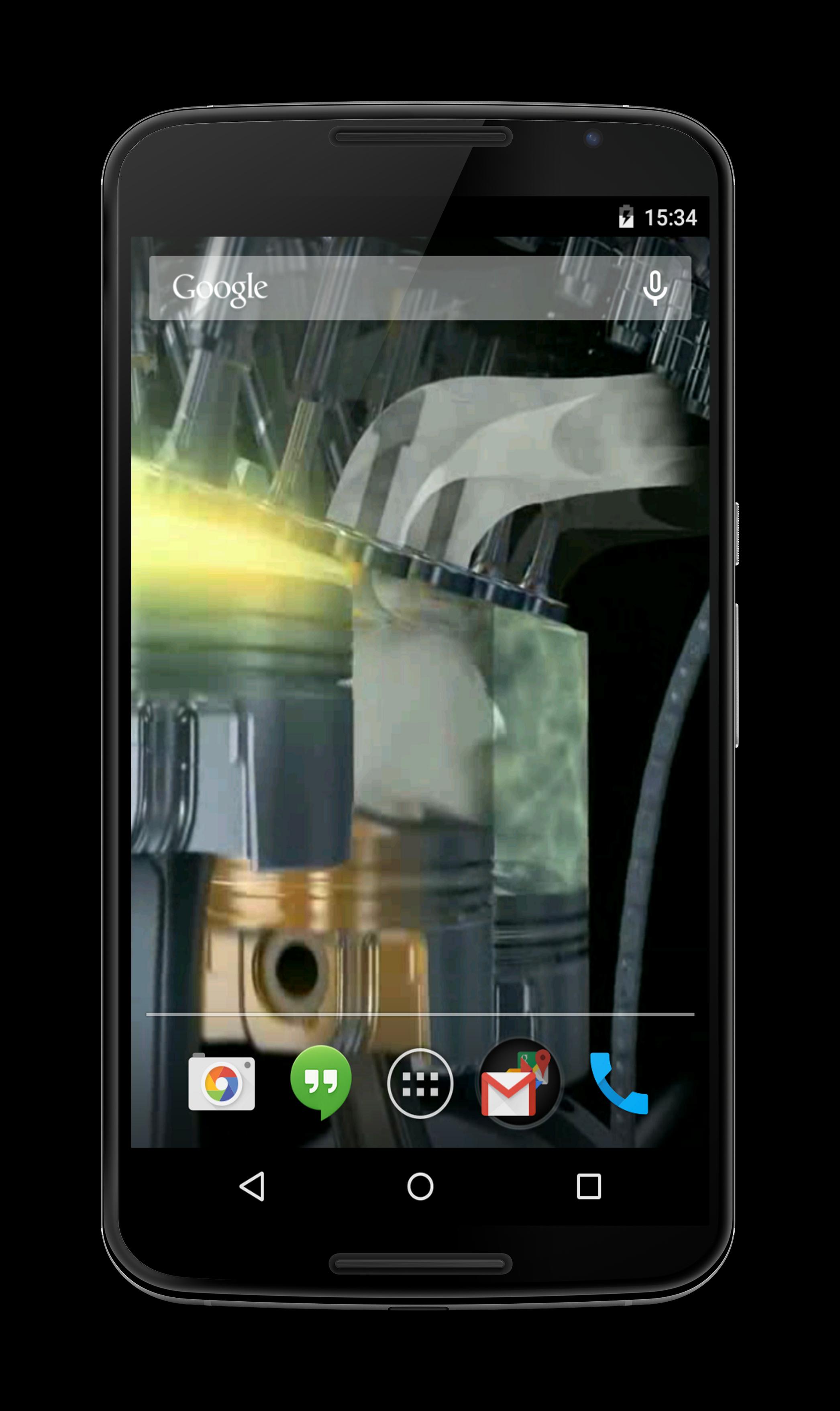 Powerful Engine Live Wallpaper