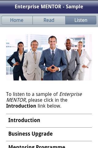 Enterprise MENTOR: Free Sample