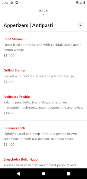 Bella Napoli Restaurant