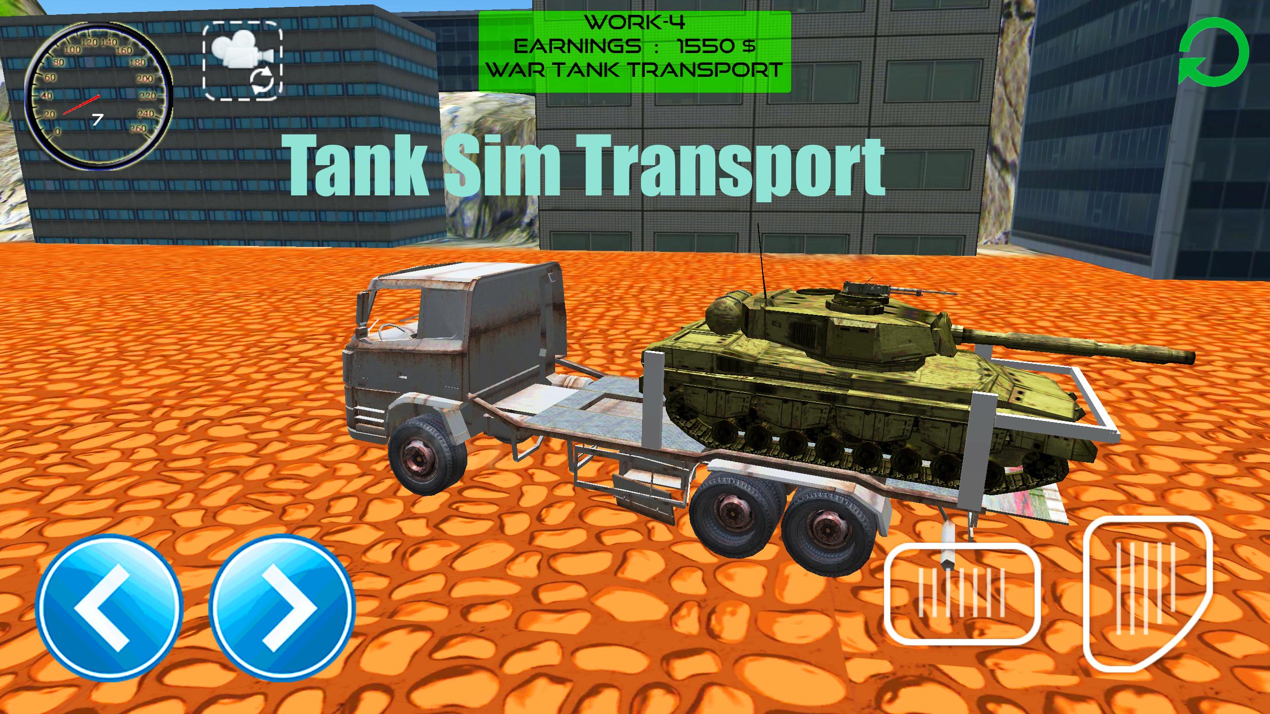 Tank Sim Transport 3D