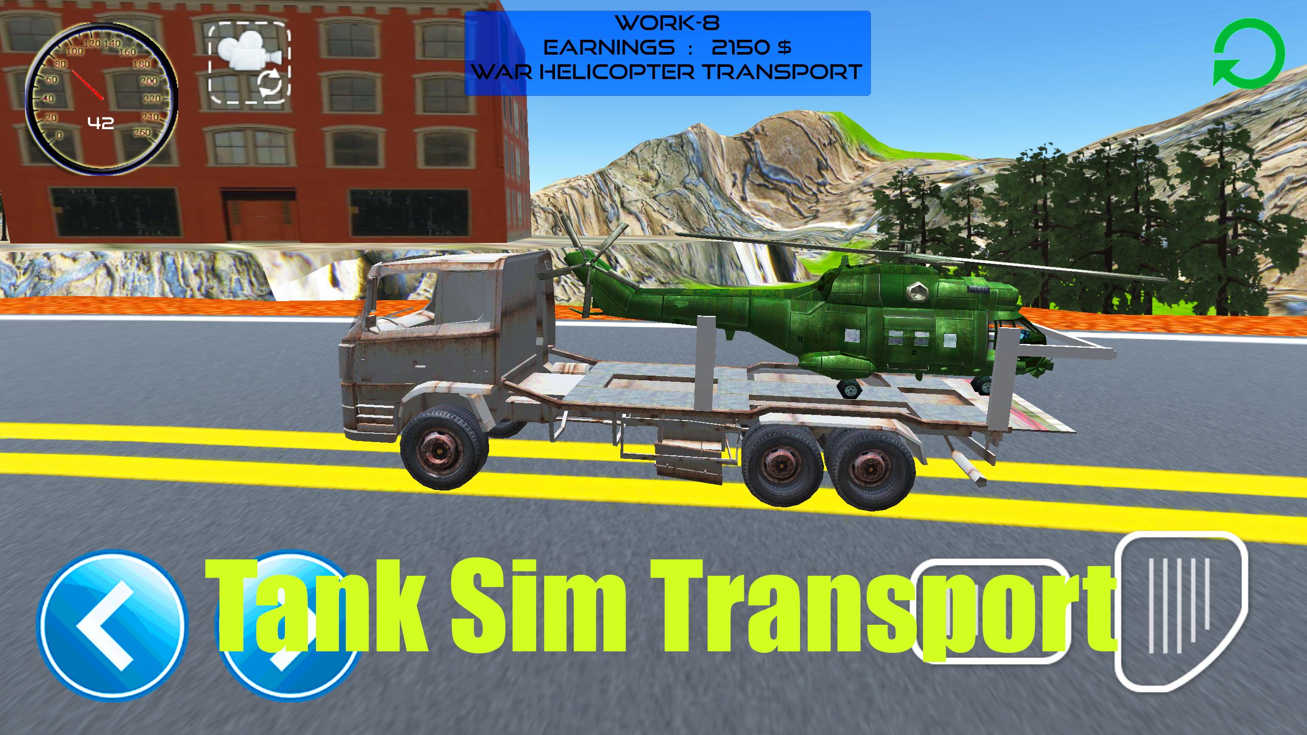 Tank Sim Transport 3D